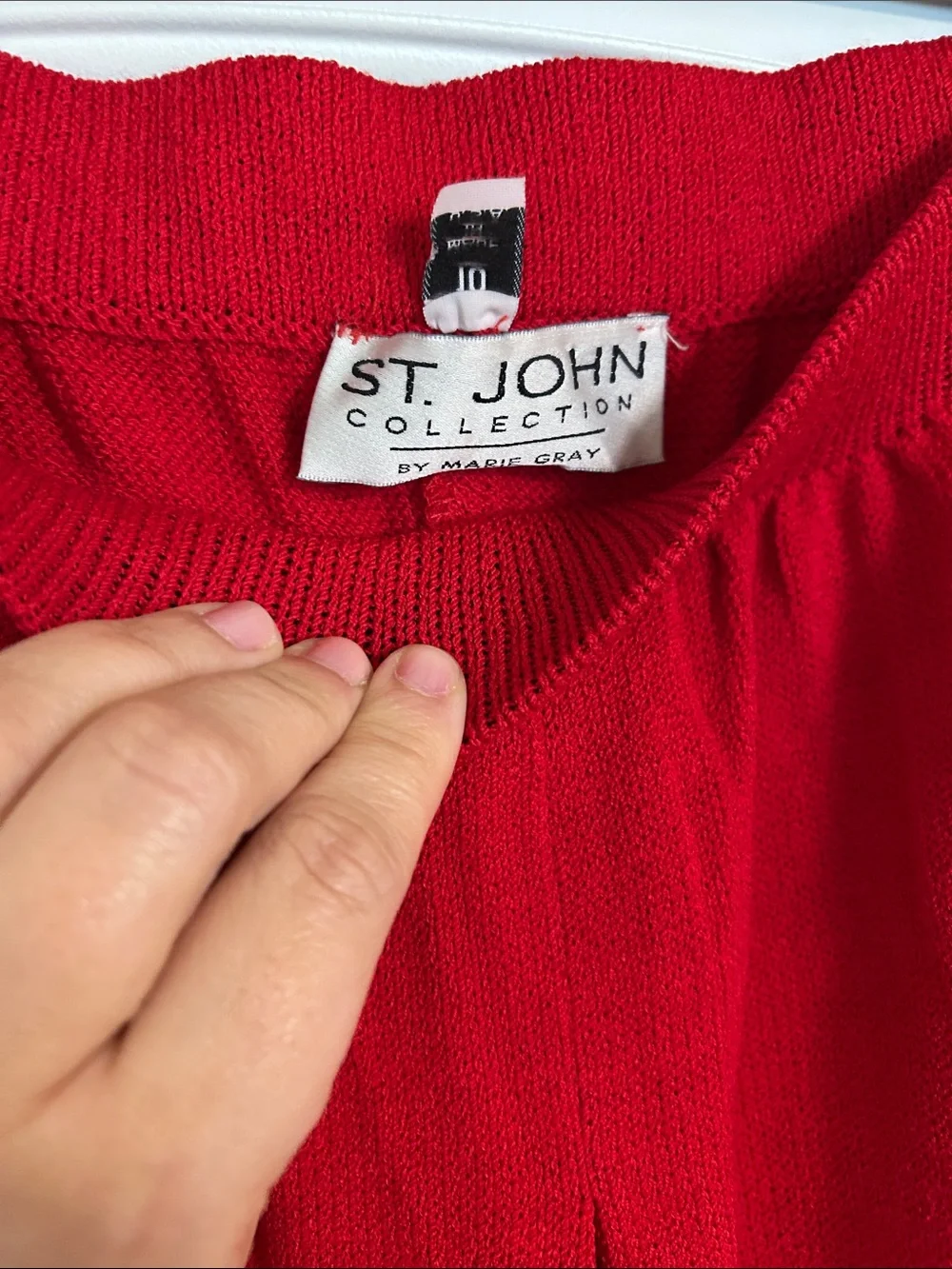 St. John bright red